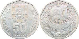 P0681 Portugal 50 Escudos 1989 SPL BU UNC -> Make Offer