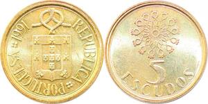 P0683 Portugal 5 Escudos 1991 FDC BU UNC -> Make Offer