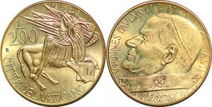 P0815 Papal States Vatican 200 Lire Jean Paul II Guido Veroi 1985 FDC -> Make offer