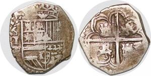 P0990 Colonial Pirates Mexico Peru Venezuela Real cob Silver ->Make offer