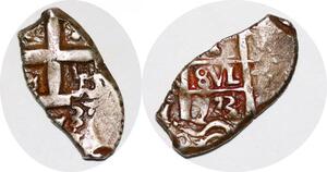 P0992 Very Scarce Bolivia Real cob 1773 Silver Oval Coin ->M offer