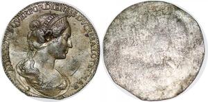 P1072 Rare France Epreuve uniface Lorraine Adélaïde de Querfort Louvain Saint-Urbain