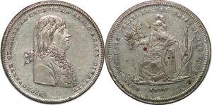 P1119 Rare Médaille Directoire Napoléon Bonoparte General armée italie 1796 UNC