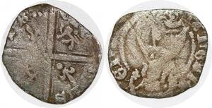 P1129 Rare France Duché Aquitaine Hardi Édouard IV le Prince noir Argent ->Faire offre