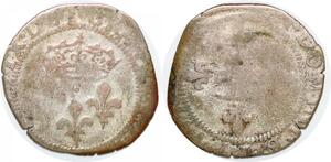 P1145 France Florette Charles VI 1368 14223e émission argent ->Faire offre