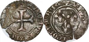 P1157 France Double Tournois Charles VIII Toulouse 1470 1498 ->Faire offre