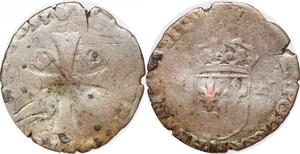 P1165 France Douzain Henri III 1593 M Toulouse Roi de la Ligue -&gt;Faire offre