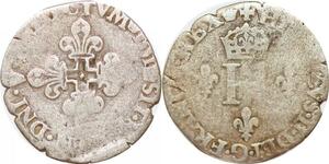 P1193 France  Gros de 3 BlancsHenri II Nesles 155? A Paris Argent ->Faire offre