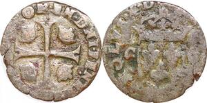 P1199 France Charles X Douzain aux 2 C inversé 1589 1590  Dijon -> Faire offre