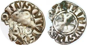 P1207 France Double Parisis Philippe IV 1285-1314  1ère émission Argent ->Faire offre