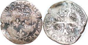 P1219 France Douzain Henri III 1574 1589 1er type 1582 ->Faire offre