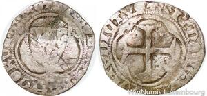 C1248 Rare France Petit Blanc Couronne Charles VII 1436 Orléans 4ème ex trouvé