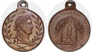 P1360 France Médaille Napoléon Souvenir Immortel 15 Dec 1840 Retour Cendres SUP