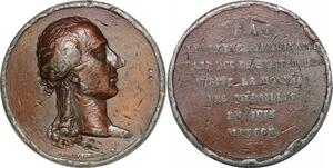 P1372 Rare France Médaille Grand Duc Wurtzbourg visite Monnaie médailles 1810 Brenet