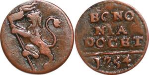 P1425 Italian States Bologna Quattrino Bononia Docet 1754 -> Make offer