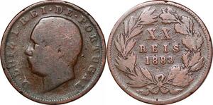 P1444 Portugal 20 Reis Luiz Ier 1883 ->Make offer