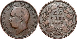 P1445 Portugal 20 Reis Luiz Ier 1883 ->Make offer