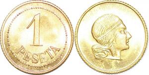P1505 Spain Spanish Peseta UNC BU ->Make offer