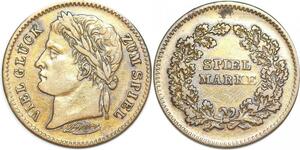 P1518 German Token Napoleon Viel Glück Zum Spiel ->Make offer