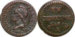 P1588 France Un Centime Dupré an 6 A Paris ->Faire offre