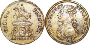 P1667 Token France Louis XVI 1774 1793 Optimo Principi Reich - Make offer