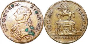 P1673 Token France Louis XVI 1774 1793 Optimo Principi Reich 1776  - Make offer