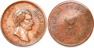 P1721 Rare France Essai 1/4 Franc Procédé Gengembre An XII Paris SUP ->Faire offre