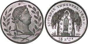 P1731 Médaille Napoléon I er Souvenir Immortel 1840 Retour des centres SPL