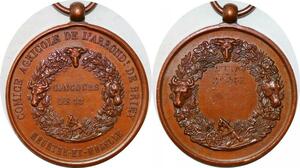 P1773 France Médaille Comice Agricole Briey Meurthe Moselle Taurillons 2ème Prix SUP
