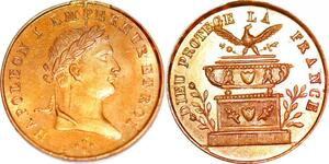 P1803 Rare France Médaille Napoléon I Tombeau Retrour Cendres FDC ->Faire offre