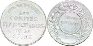 P1814 France Médaille Victor Napoléon V Prétendant trône France 1862 1926 SUP