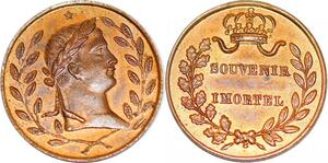 P1819 France Médaille Napoléon I & III Empereur Français SUP ->Faire offre