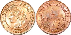 P1825 France 1 Centime Cérès 1895 A Paris FDC Un Bijou !! - Faire Offre