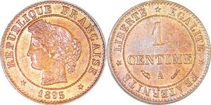 P1832 France 1 Centime Cérès 1895 A Paris FDC Un Bijou !! - Faire Offre