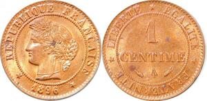 P1841 France 1 Centime Cérès 1896 A Paris FDC Un Bijou !! - Faire Offre