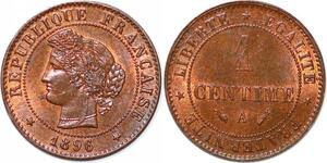 P1844 France 1 Centime Cérès 1896 A Paris SPL - Faire Offre