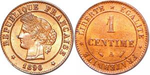 P1845 France 1 Centime Cérès 1896 A Paris FDC - Faire Offre