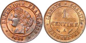 P1846 France 1 Centime Cérès 1896 A Paris SPL - Faire Offre