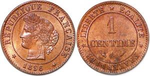 P1848 France 1 Centime Cérès 1896 A Paris SPL - Faire Offre