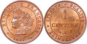 P1862 France 1 Centime Cérès 1897 A Paris FDC Un Bijou !! - Faire Offre