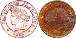 P1876 France 1 Centime Cérès 1895 A Paris FDC Un Bijou !! - Faire Offre