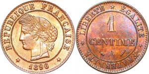P1882 France 1 Centime Cérès 1896 A Paris SPL Un Bijou !! - Faire Offre
