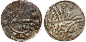 P1976 Rare France Denier Seigneurie de Vierzon Anonyme Hervé Ier c.1150-1200 ->F offre