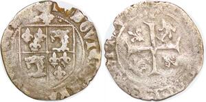 P1987 France Valois Douzain Louis XII 1498 - 1514 Dauphiné Romans Argent ->F offre