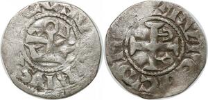 P2008 France Anjou Denier Foulques V et Geoffroi IV Angers 1092 1143 Fvlco comes ->Faire offre