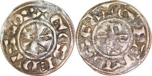 P2018 France Berri Denier Comté de Gien Geoffroi II Argent ->Faire offre