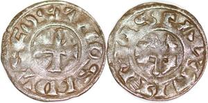 P2023 France Berri Denier Comté de Gien Geoffroi II 1158 1186 Argent ->Faire offre