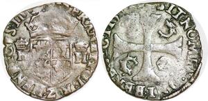 P2029 France Douzain Henri III du Dauphiné 1er type 1577 Z Grenoble ->F offre