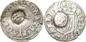 P2050 France Duché Lorraine Double Denier Charles III 1545-1608 Nancy Argent ->F offre