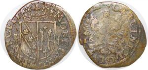 P2051 France Lorraine Duché de Lorraine Gros Charles et Nicole 1625 Nancy ->M offer